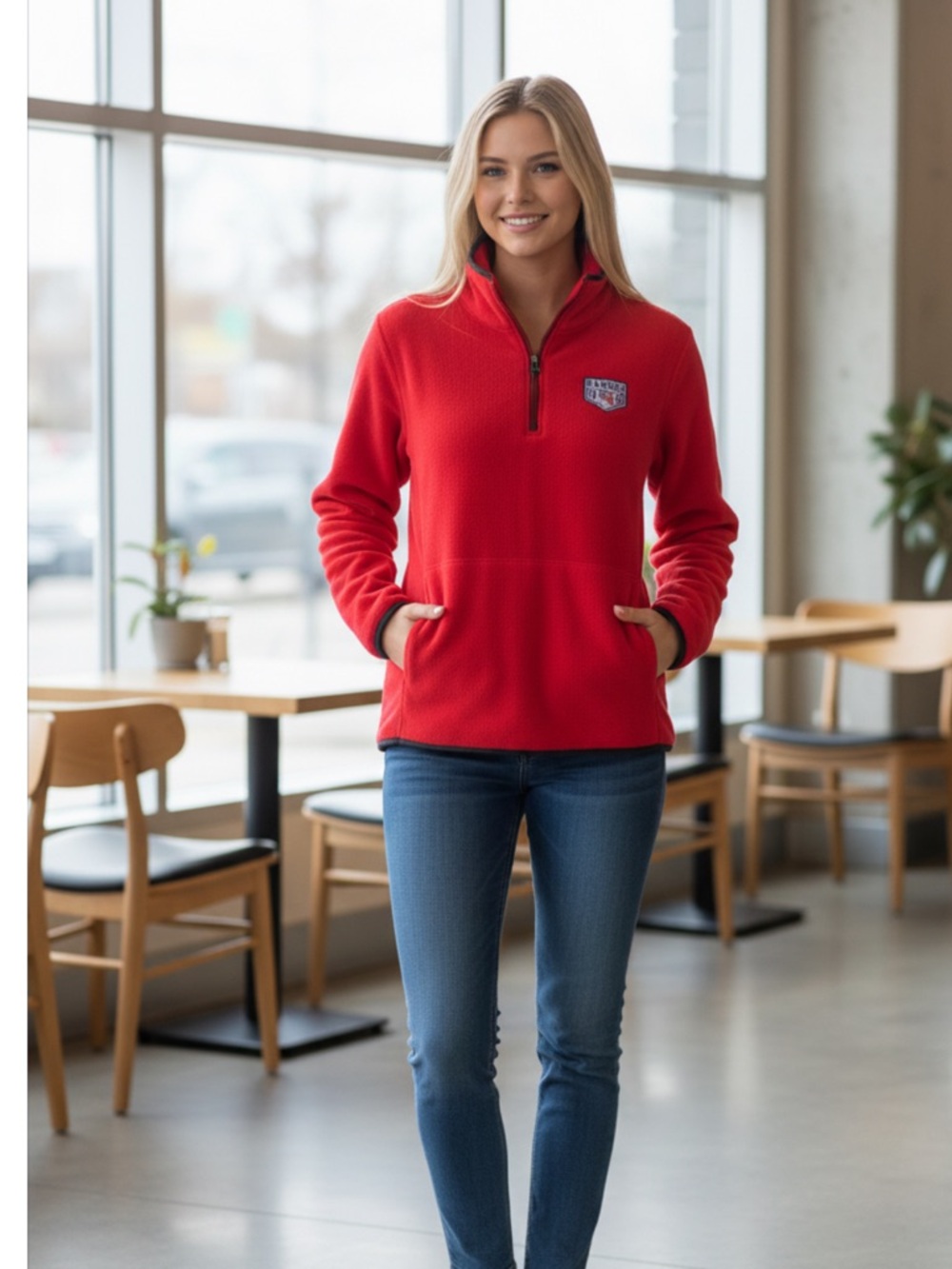 NHL RANGERS fleece pullover
